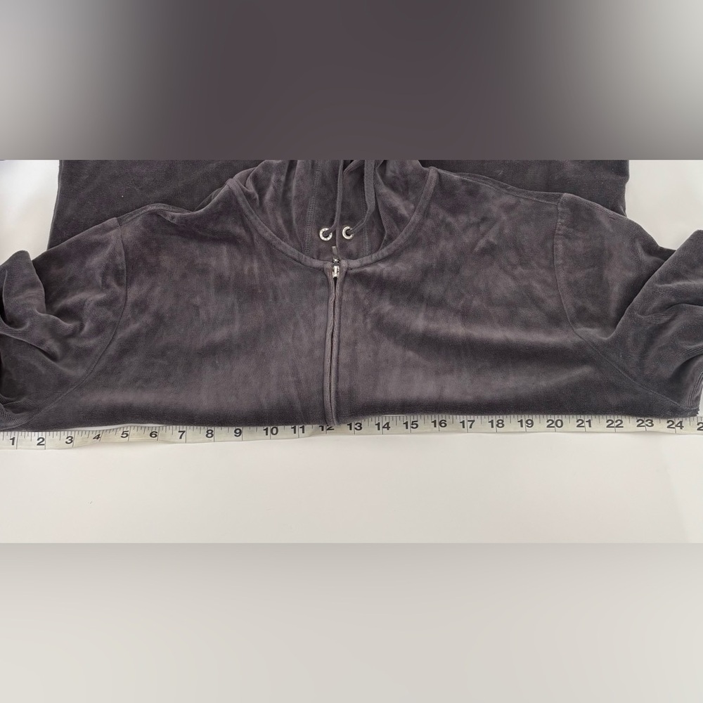 New York & Company Hoodie Women's XXL Pockets Zip Cotton Soft Stretchy Cozy - Picture 10 of 12